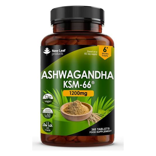 Ashwagandha KSM 66-365 (6 Months Supply)